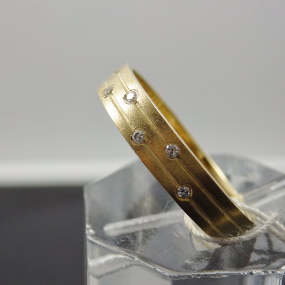 Sonia Bitton Galerie de Bijoux® "Diamonds in the Sand" 14K Gold Ring - Picture 8 of 10
